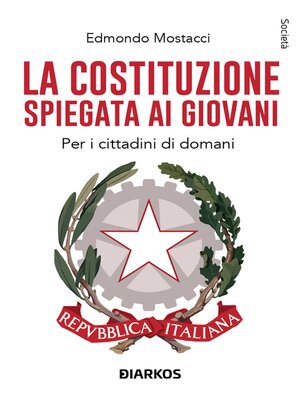 cover image of La Costituzione spiegata ai giovani